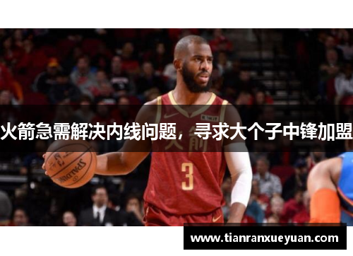 火箭急需解决内线问题，寻求大个子中锋加盟