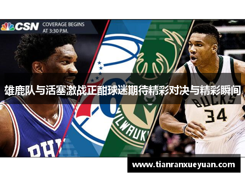 雄鹿队与活塞激战正酣球迷期待精彩对决与精彩瞬间