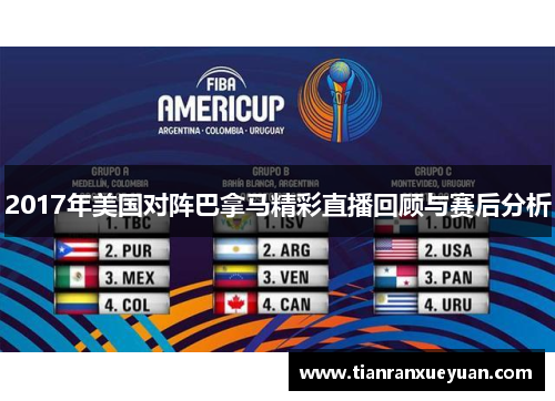 2017年美国对阵巴拿马精彩直播回顾与赛后分析
